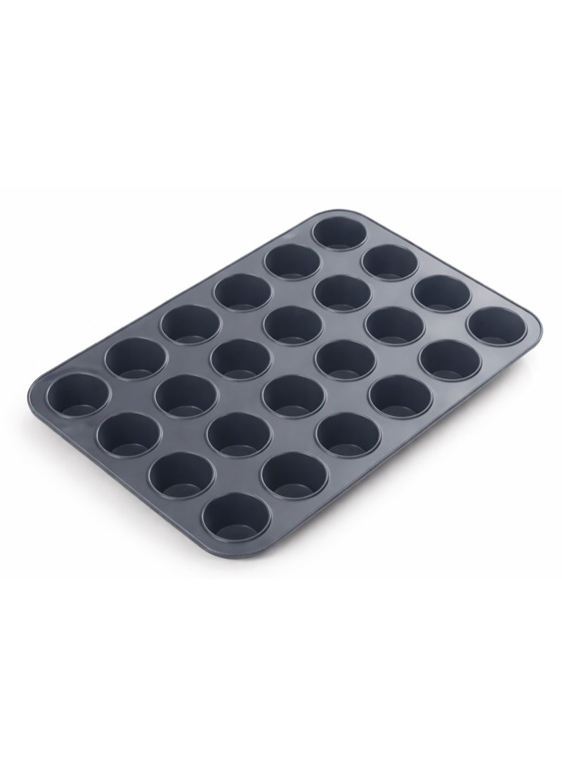 Pack of 2 Non stick muffin tray 24 cup tray - Image 1